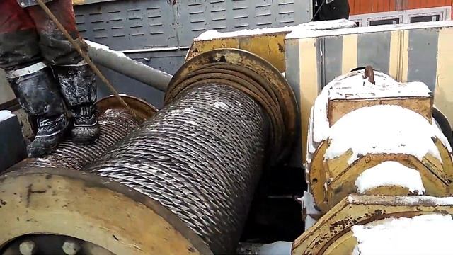 НАРАЩИВАНИЕ КРАНА КБ-405.1А / ЗАМЕНА ГРУЗОВОГО ТРОСА смотреть онлайн