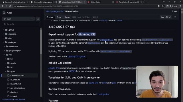 Lightning CSS sur Vite v4.4.0 ⚡ - Actus JS de la semaine (10 juillet 2023) смотреть онлайн