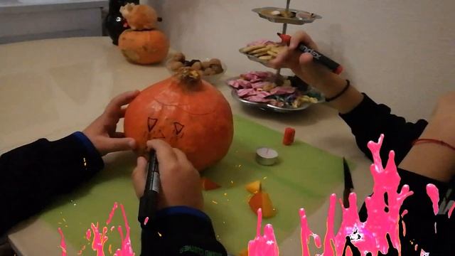 Хэллоуин как сделать тыкву. Хэллоуин страшные истории. Даня Тиви!!! смотреть онлайн