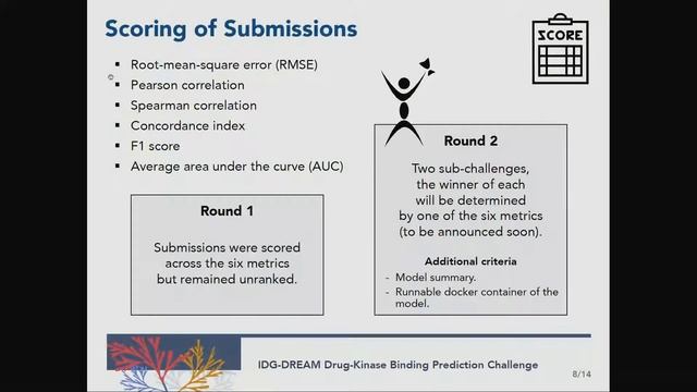 IDG-DREAM Drug-Kinase Binding Prediction Challenge - Anna Cichonska - RECOMB/RSG 2018 смотреть онлайн