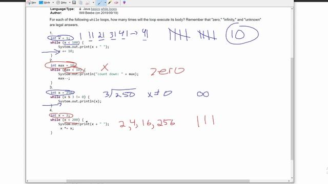 Java Practice It || 5.1 whileLoops || whileLoops basics смотреть онлайн