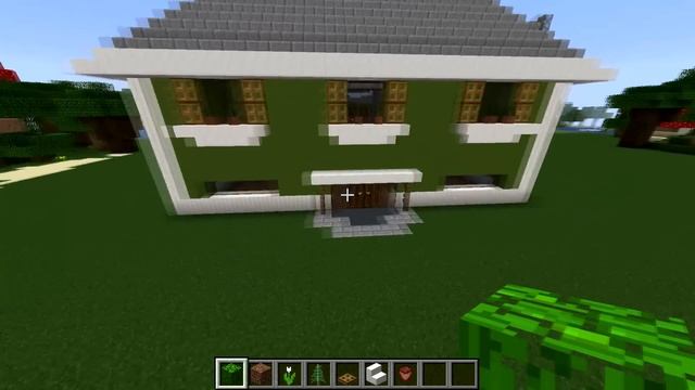 Красивый СОВРЕМЕННЫЙ ДОМ В MINECRAFT смотреть онлайн