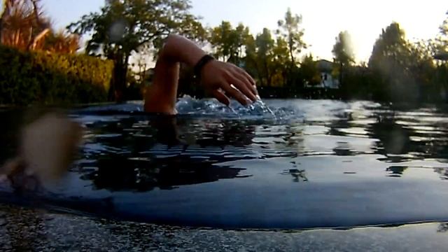 Honor Band 4 , Freestyle 4laps Swimming Test, Huawei Health Records. смотреть онлайн