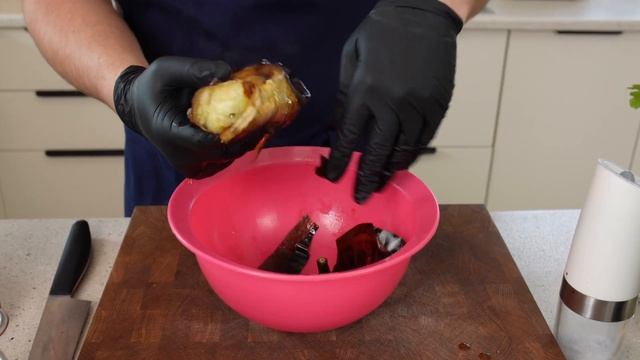 Яркая закуска из баклажан! Баба гануш смотреть онлайн