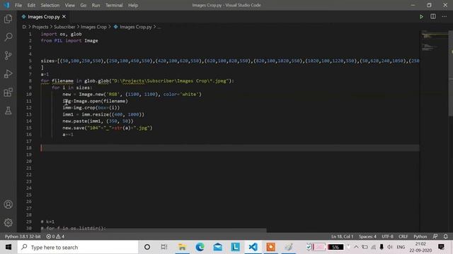 How to Crop Multiple Images at Once | From Single Image using Pillow | With Python Hindi смотреть онлайн
