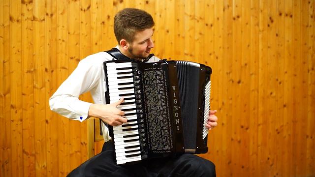 Vladimir SHAINSKY - "Birthday" (song from the cartoon) played by Oleksandr Cherevchenko (Accordion) смотреть онлайн