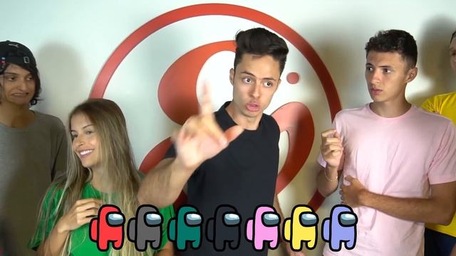 JOGAMOS AMONG US NA VIDA REAL COM 9 IMPOSTORES E 1 TRIPULANTE! (Impostor IQ 999,999,999) смотреть онлайн