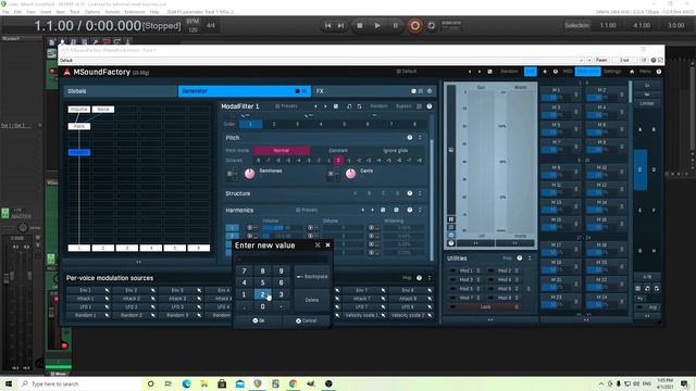 Flute Synthesis In MSoundfactory Pt 1