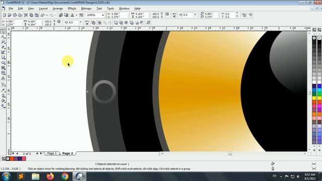 CorelDRAW Instant Simple Design | Speaker ClipArt Kaise Banaye | RakeshMgs смотреть онлайн