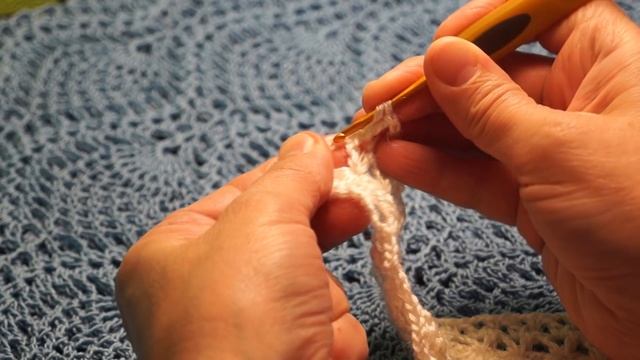 Обвязка для шали "Ромбы" вязание крючком ,crochet shawl (шаль 114) смотреть онлайн