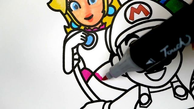 SUPER MARIO BROS. Coloring Set | Nintendo Switch Coloring Book смотреть онлайн