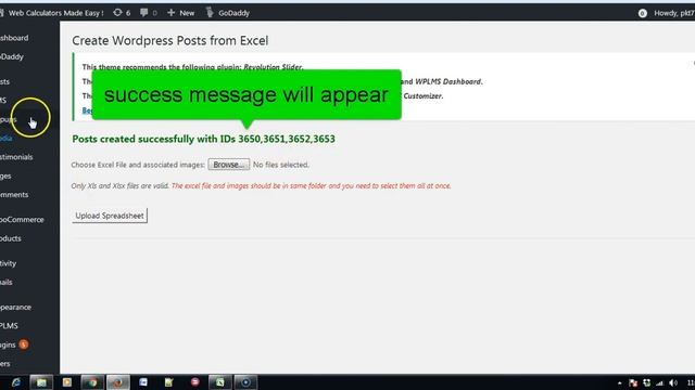import to WPLMS-4 types of questions from one excel spreadsheet смотреть онлайн