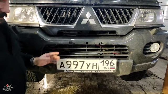 Зимняя заглушка решетки радиатора и переднего бампера от компании Русская Артель смотреть онлайн