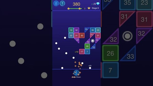 Bricks Breaker - Glow balls part 3 Gameplay for android/iOS best gameplay video of 2022 amezing gam смотреть онлайн