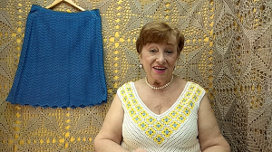 Юбка "Лютики". Мастер-класс по вязанию крючком от О. С. Литвиной.