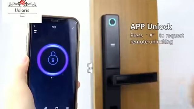 Tuya App Wifi Smart Door Lock смотреть онлайн