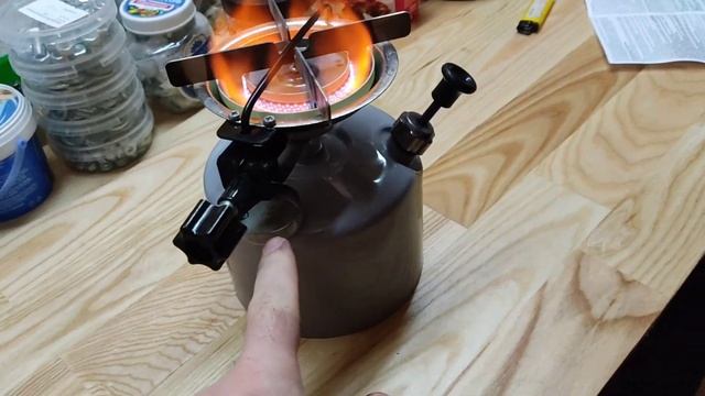 Примус туристический пт2 обзор и первый запуск.