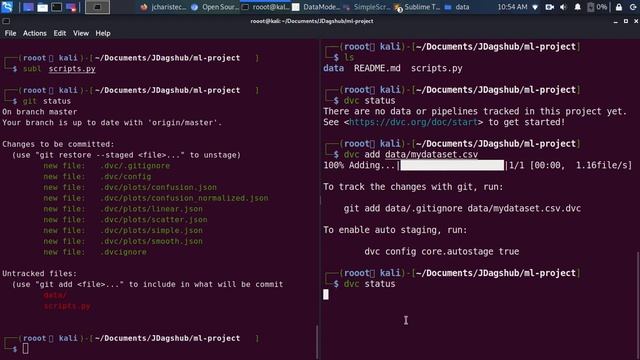 Exploring Git and DVC For Data Science Project on DagsHub смотреть онлайн