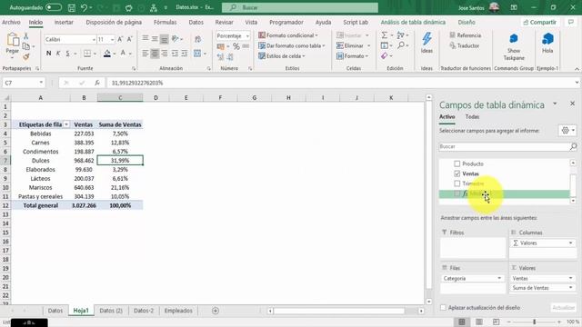 Tutorial Básico Funciones DAX - Tablas Dinámicas - Para Principiantes смотреть онлайн