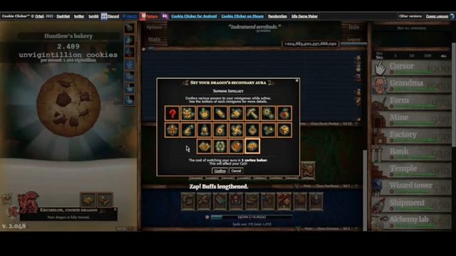 Cookie Clicker Bottomless Pit Achievement смотреть онлайн