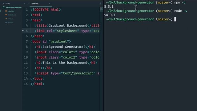 Setting up NPM and package.json смотреть онлайн