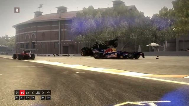 Formula 1 crash(F1_2010_game) смотреть онлайн