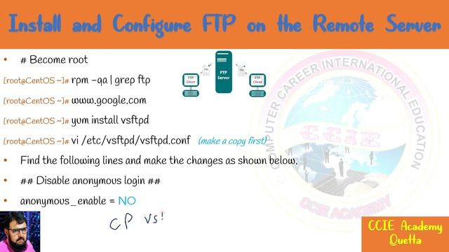 FTP Server in Linux CentOS 7 | Linux FTP Server | File Transfer Protocol смотреть онлайн