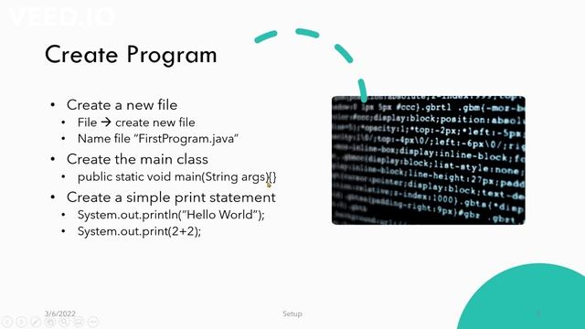 First Java Program смотреть онлайн