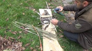 КАК СДЕЛАТЬ СТРЕЛЫ ДЛЯ ЛУКА. Охотничьи стрелы американских индейцев