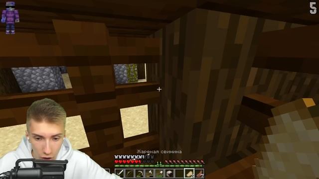 10 Дней Выживания в Мире с Аманда ? Страшный майнкрафт смотреть онлайн