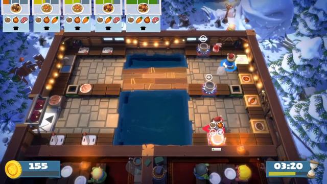 Overcooked! All You Can Eat - Festive Seasoning Part 3 (END) смотреть онлайн