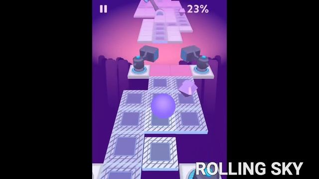#2 Обзор игр на андроид| Rolling sky смотреть онлайн