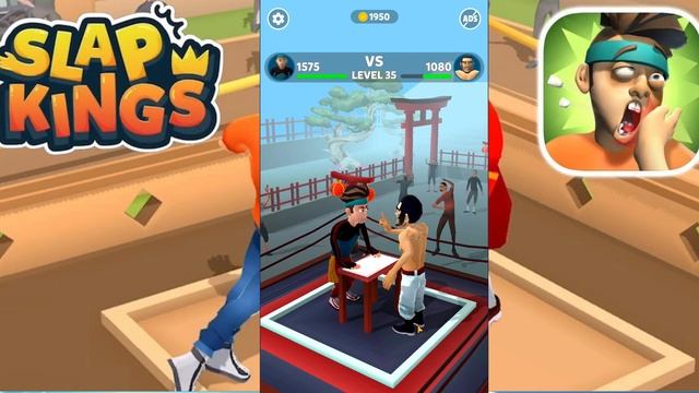 Slap Kings (Король Пощечин) #4 суть мобильной видео игры ударь по лицу или получи сам смотреть онлайн