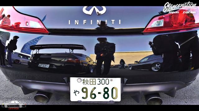 (4K)NISSAN V36 SKYLINE Coupe TypeS JDM スカイライン V36クーペ タイプS スタンスネーション群馬 - STANCENATION GUNMA 2020