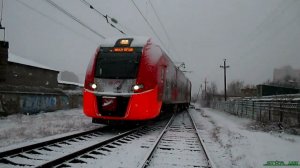 «Ласточка» ЭС1-012 Краснодар - Ростов-на-Дону