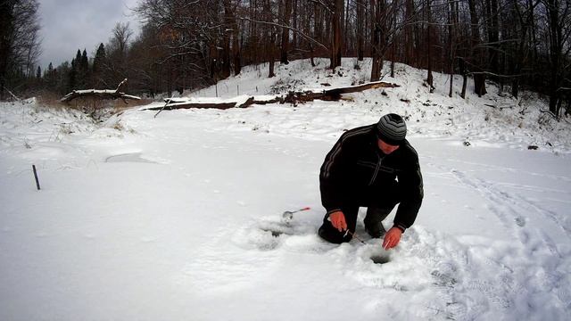 Зимняя рыбалка на реке Мошна и Керженец смотреть онлайн