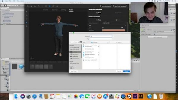 Unity 3D World 3: Characters in Adobe Fuse & Mixamo