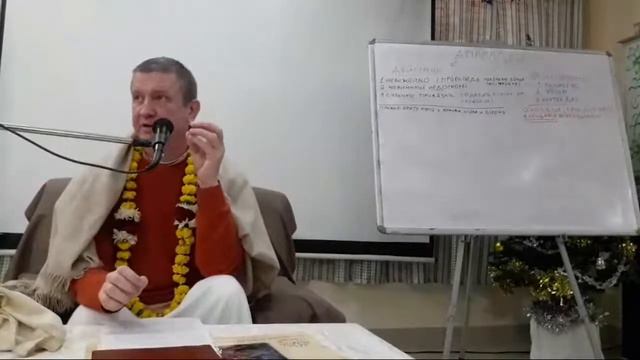 1. Е. М. Враджамани прабху. 10 оскорблений Святого Имени. 07.01.2020 г. Лекция 1. смотреть онлайн