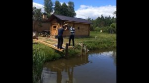 Как построить пирс, причал, пристань, мостик.