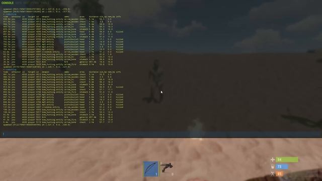 Rust - Зажигательные и костяные стрелы и игре! смотреть онлайн