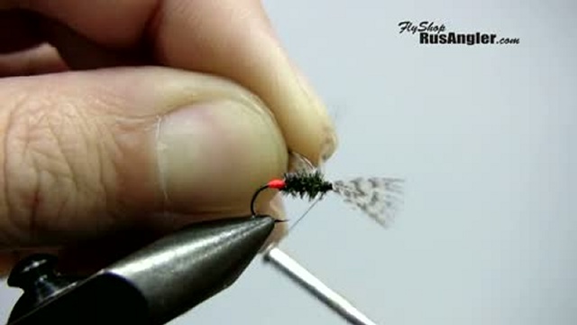 Нахлыст. Вязание мушки Red Assed Soft Hackle