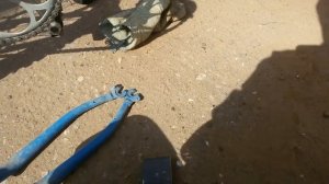 Необычный трехколесный ВелоБАЙК, сделанный из двухколесного велосипеда.