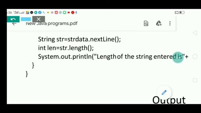 Java program to find the length of a string смотреть онлайн