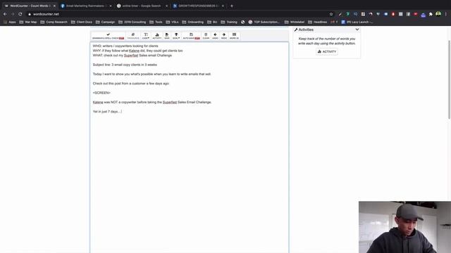 Email Marketing 2022 How I Write Daily Emails Writing Wednesday #1 смотреть онлайн