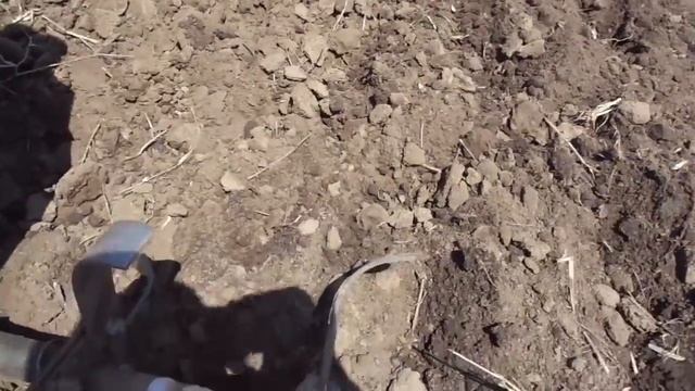 Вспашка участка фрезами. смотреть онлайн