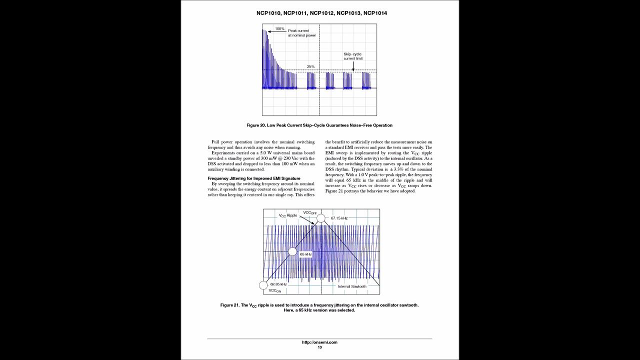 NCP1013AP133G datasheet смотреть онлайн