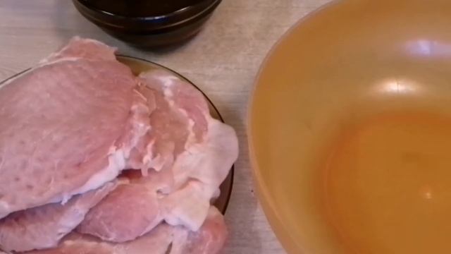 Свиные отбивные маринованные в аджике с острым соусом Чили. смотреть онлайн