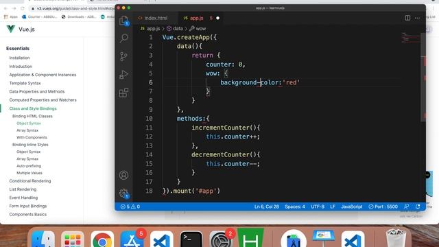 VueJS - Getting Started смотреть онлайн