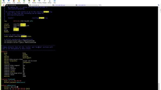 Ingress Academy Linux Engineering course. HaProxy configuration by instructor Rashad Afandiyev. смотреть онлайн
