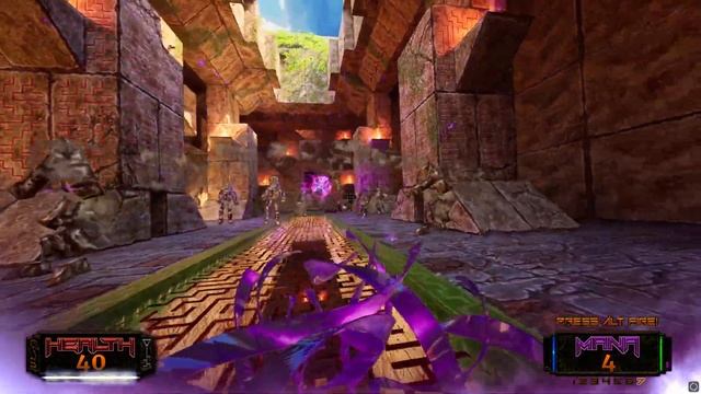 КРОВЬ, МАГИЯ и QUAKE ◀ Amid Evil [Ретро-Шутер] смотреть онлайн